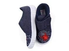 Superfit blau/rot hjemmesko Bill edderkop